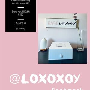 Kiara Sky Beyond Pro Rechargeable LED Lamp vol. II in white